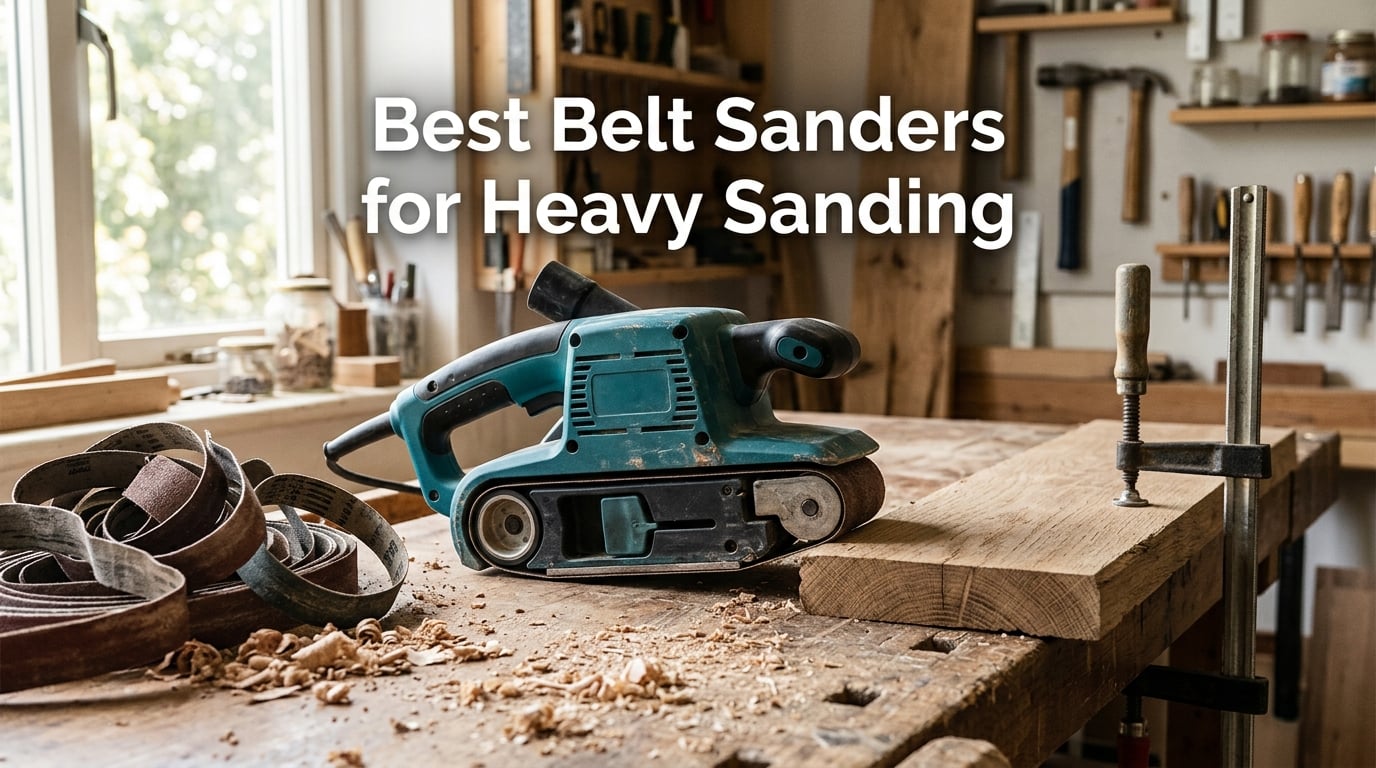 Best Belt Sanders for Heavy Sanding