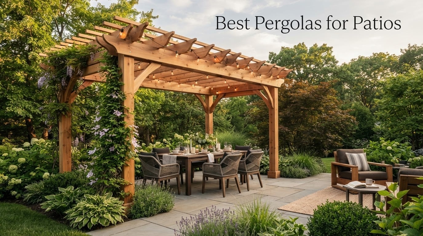 Best Pergolas for Patios