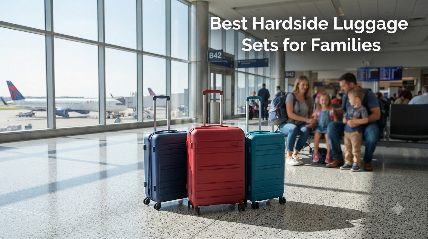 Best Hardside Luggage Sets for Families
