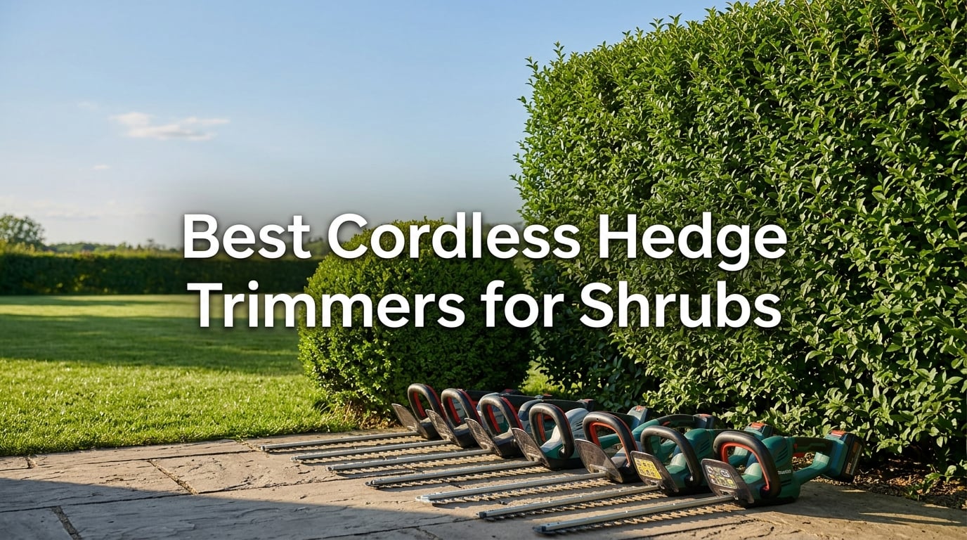 Best Cordless Hedge Trimmers for Shrubs