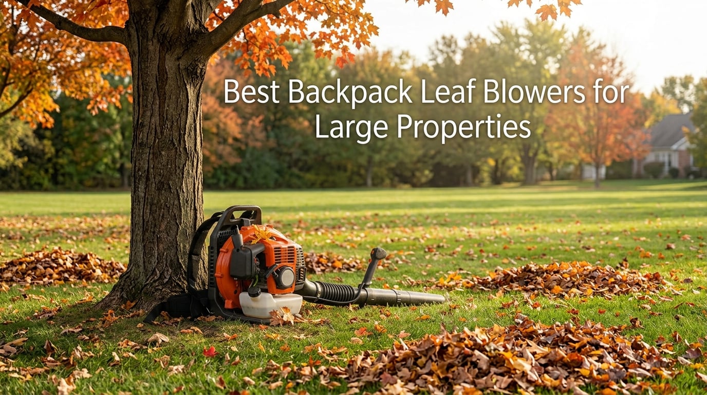 Best Backpack Leaf Blowers for Large Properties