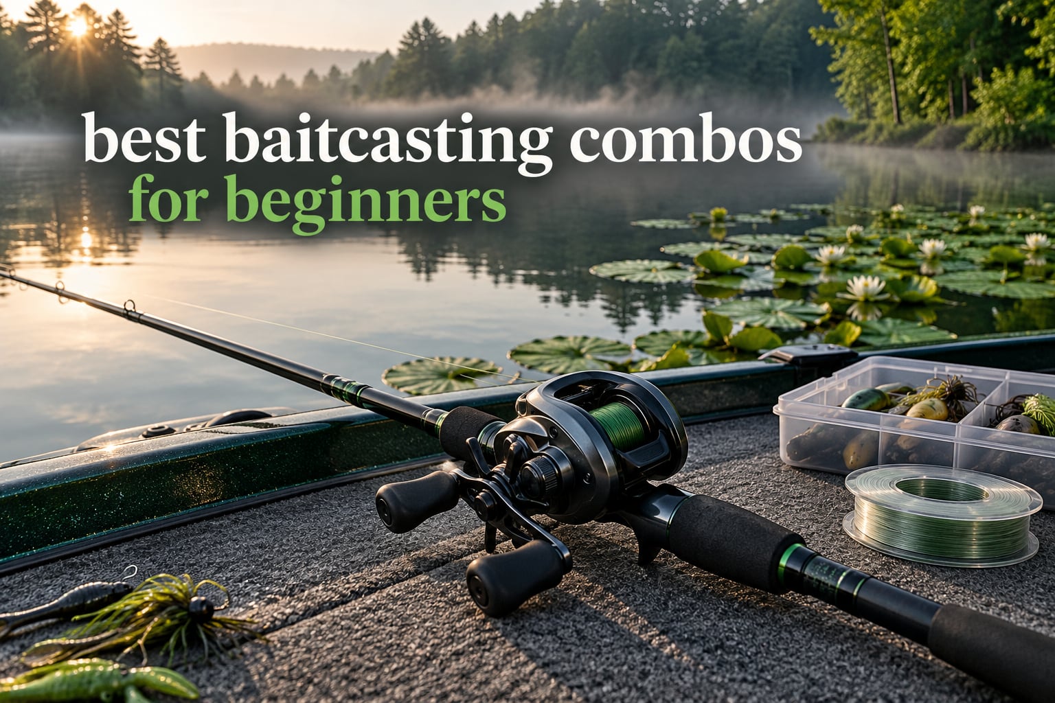 best baitcasting combos for beginners