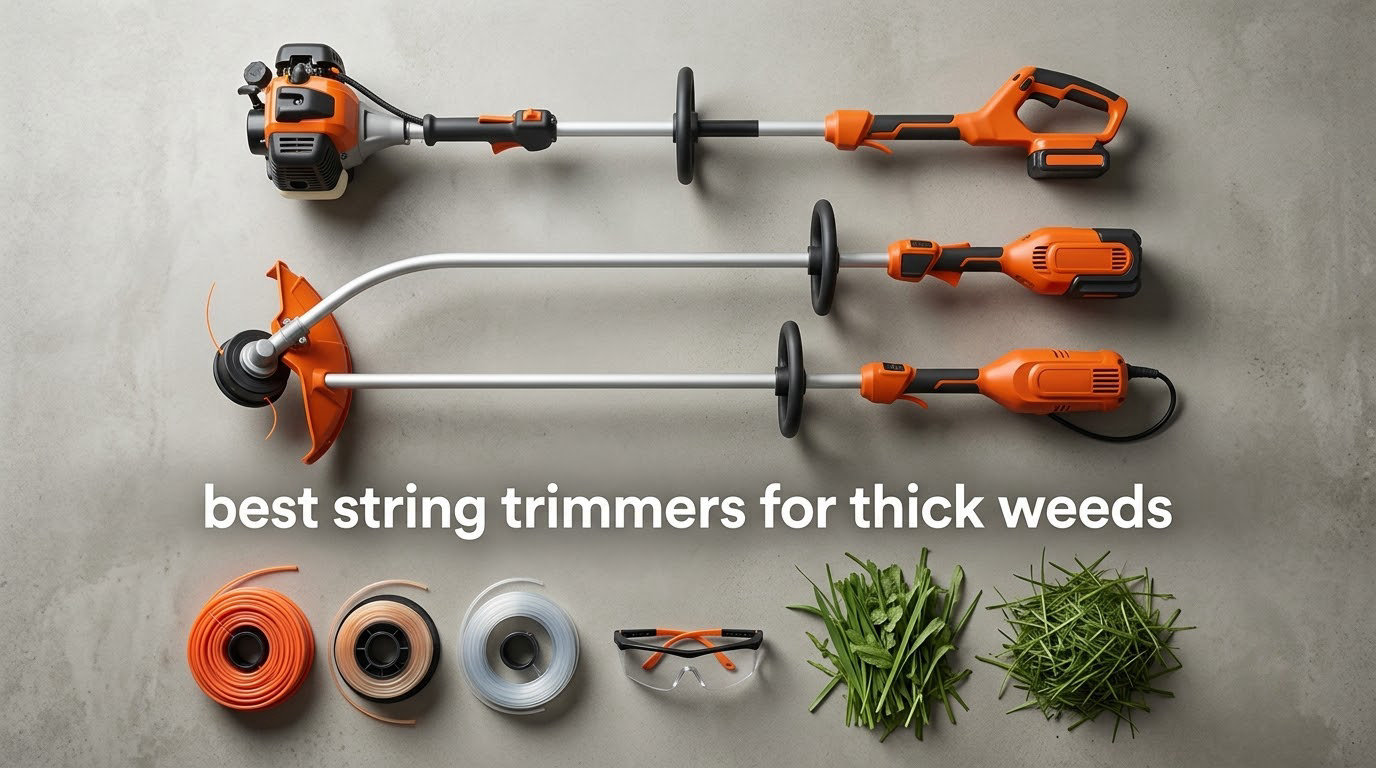 best string trimmers for thick weeds