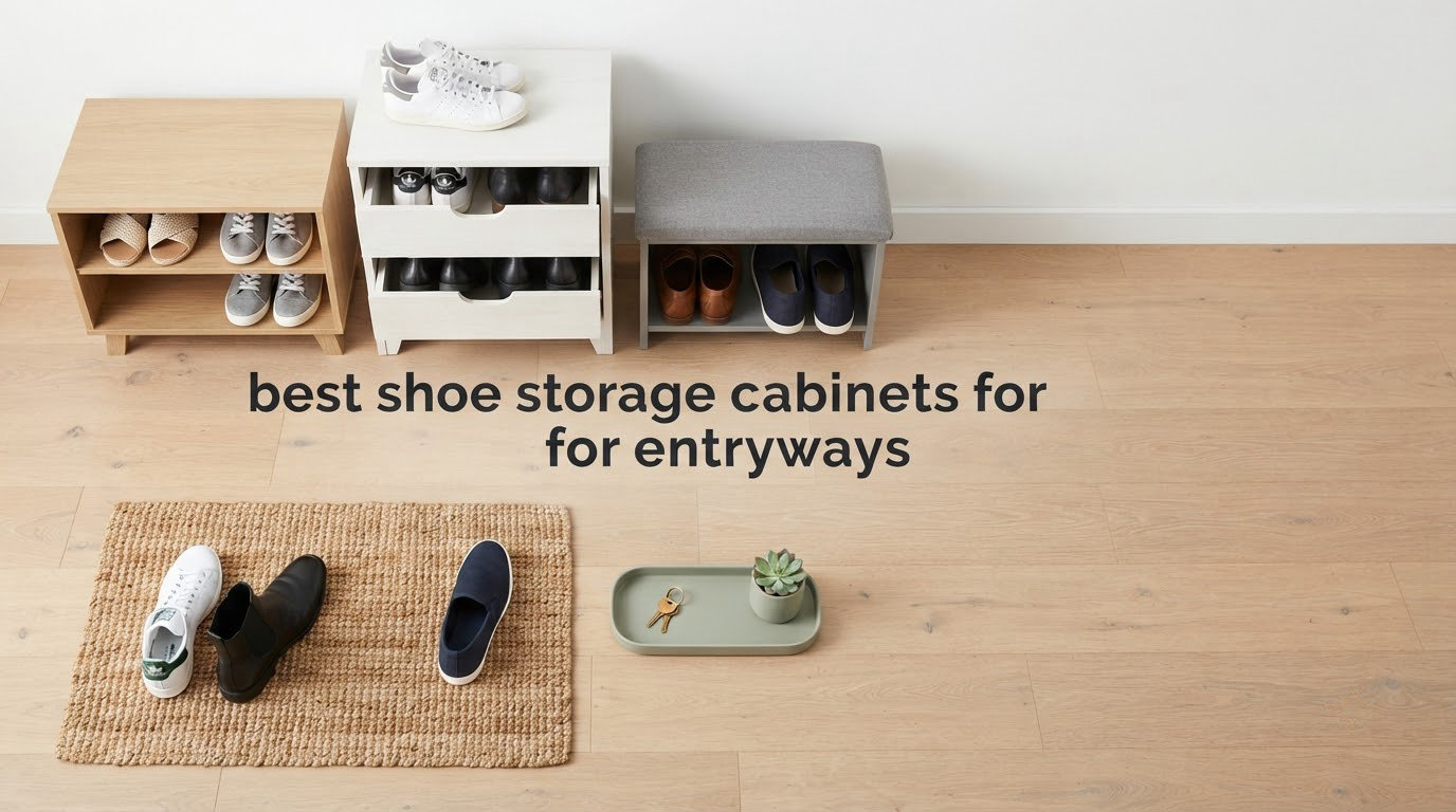 best shoe storage cabinets for entryways
