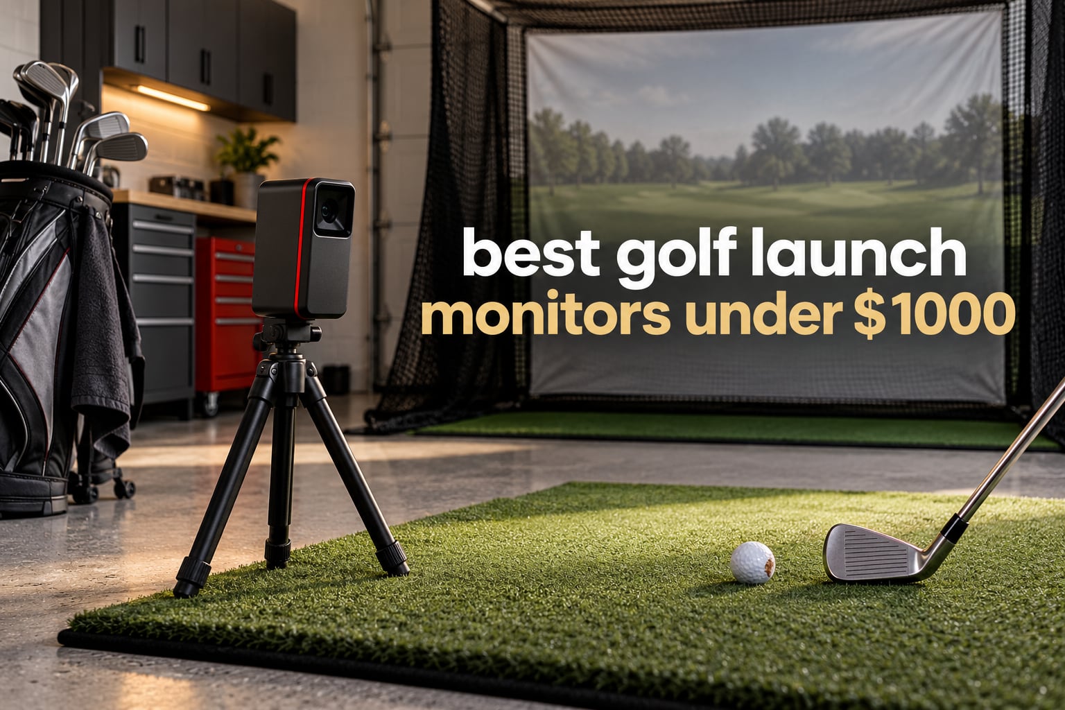 best golf launch monitors under $1000