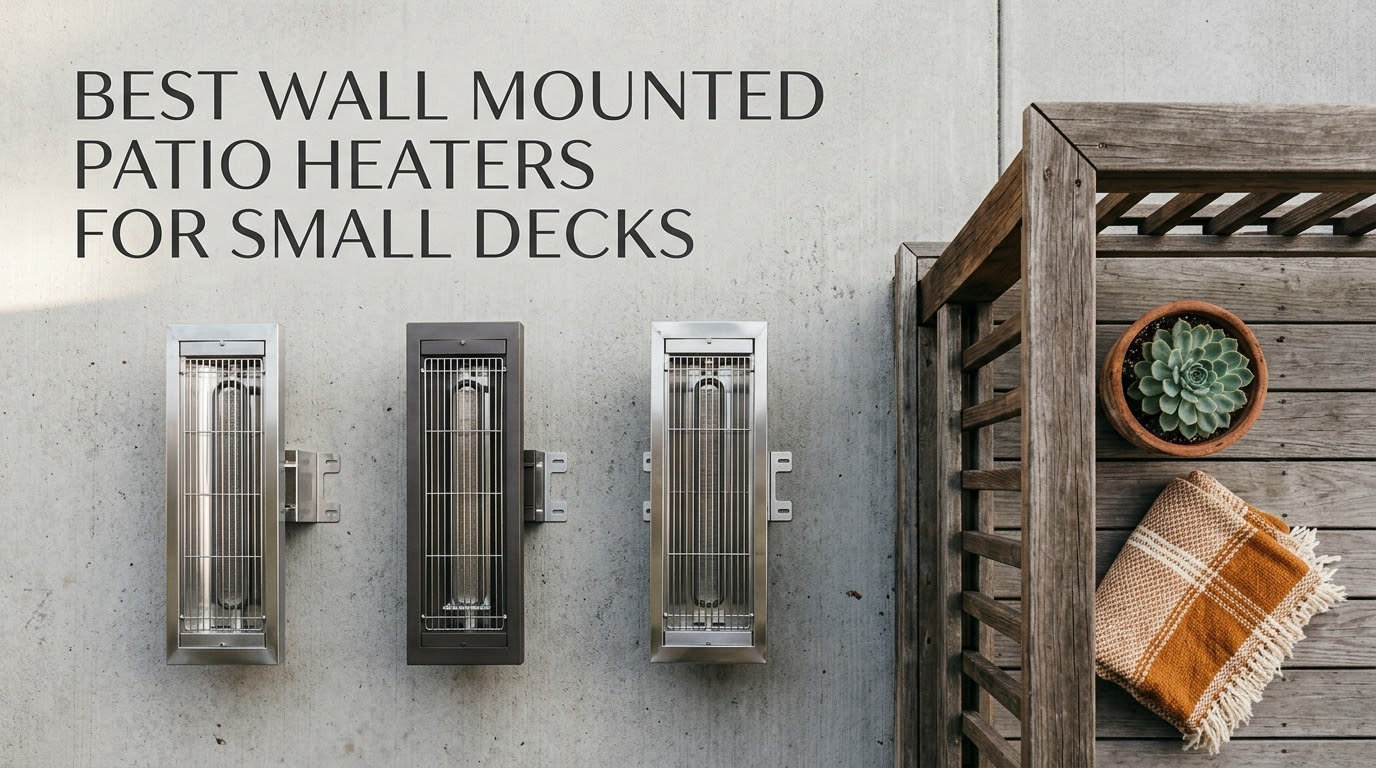 best wall mounted patio heaters for small decks