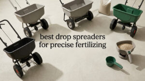 best drop spreaders for precise fertilizing