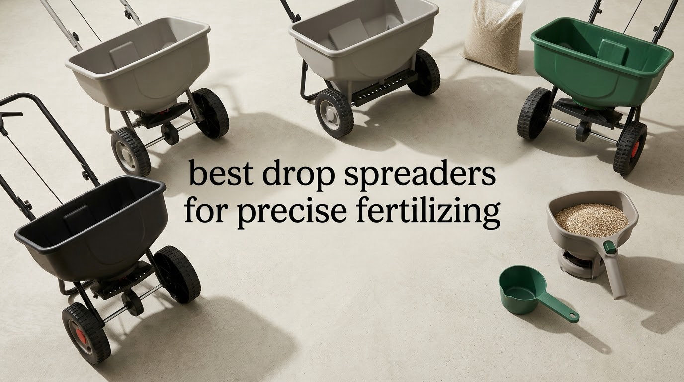 best drop spreaders for precise fertilizing