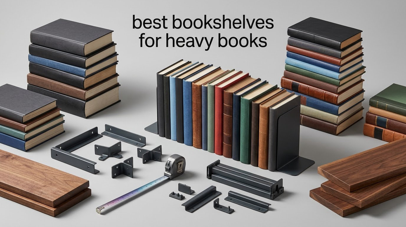 best bookshelves for heavy books