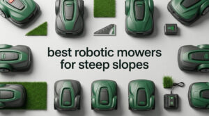 best robotic mowers for steep slopes