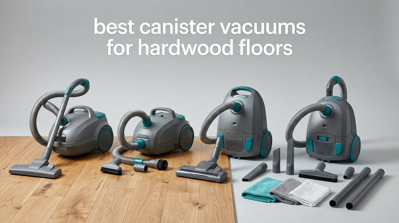 best canister vacuums for hardwood floors